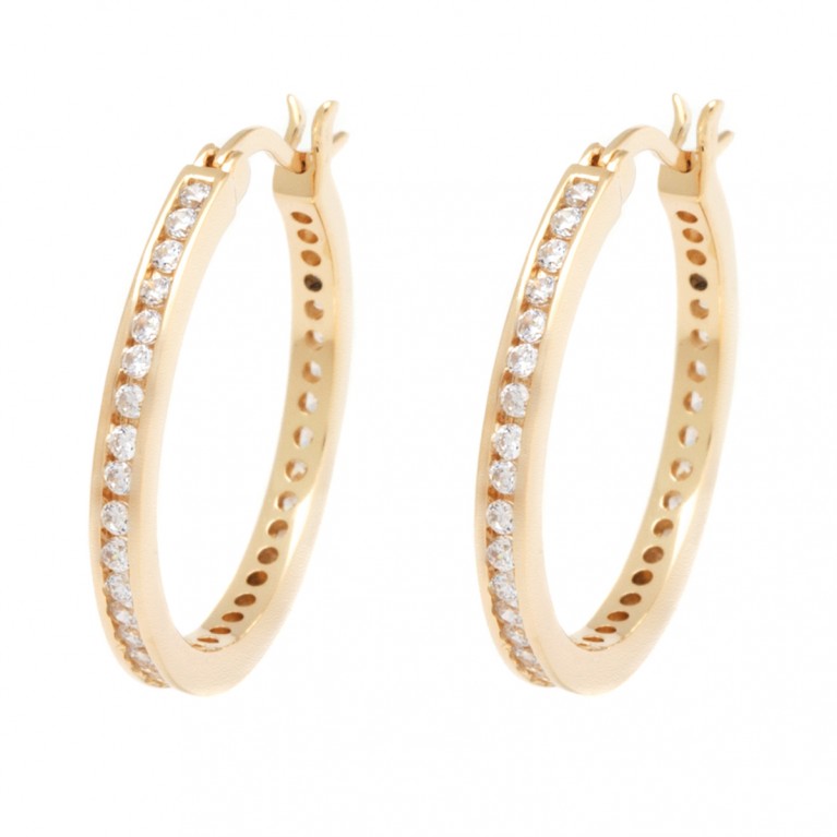 Classic Gold  Hoops