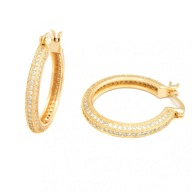 Magical Gold Hoops