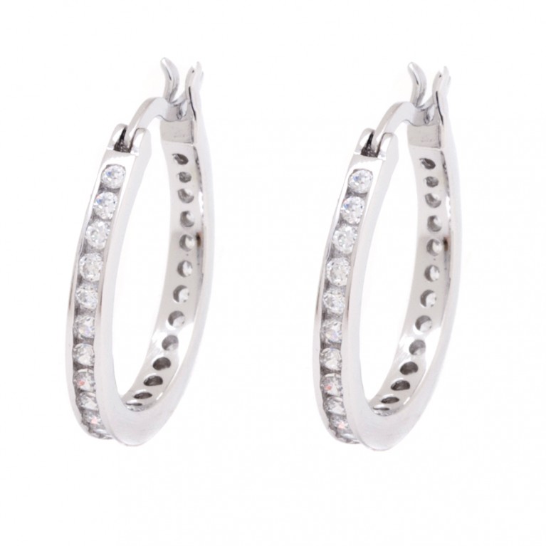 Timeless Silver Hoops