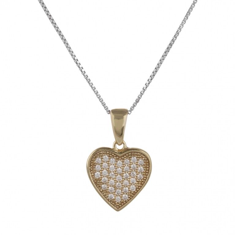 Yellow Gold Love Me Necklace Pendant
