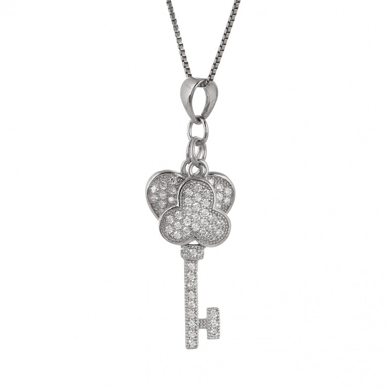 Key to My Heart Pendant Necklace