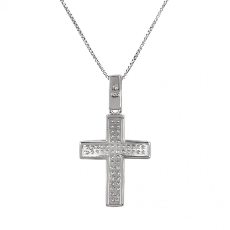 Faithful Cross Pendant Necklace
